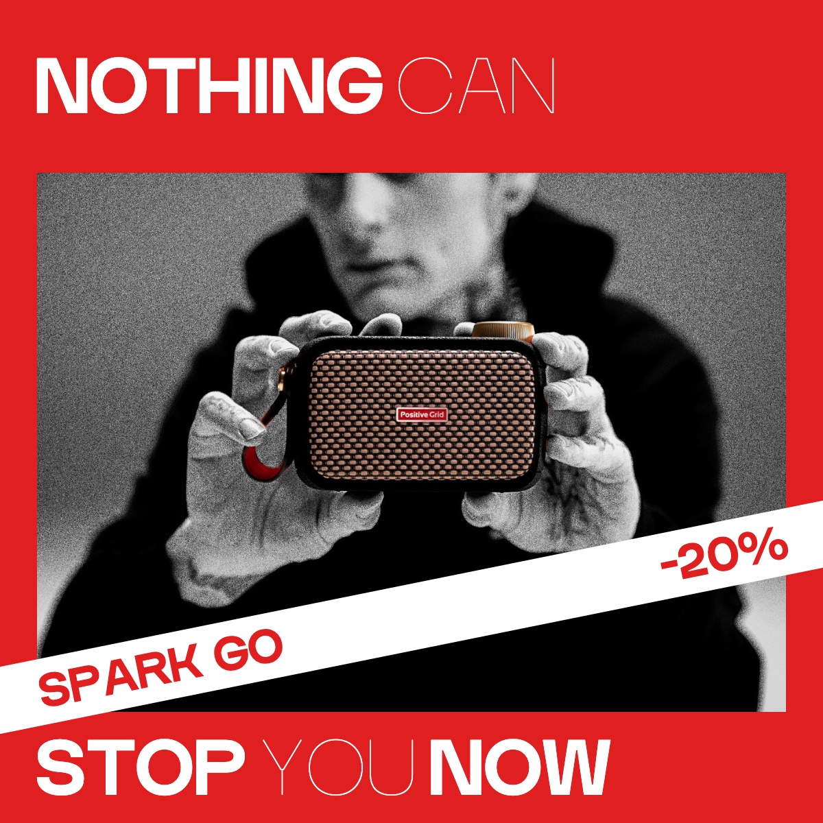 Nothing Can Stop You Now. Spark GO 20% OFF