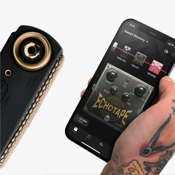 Fully loaded with amps and effects.