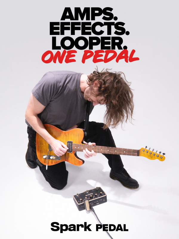 Spark PEDAL - Amps. Effects. Looper. One Pedal.