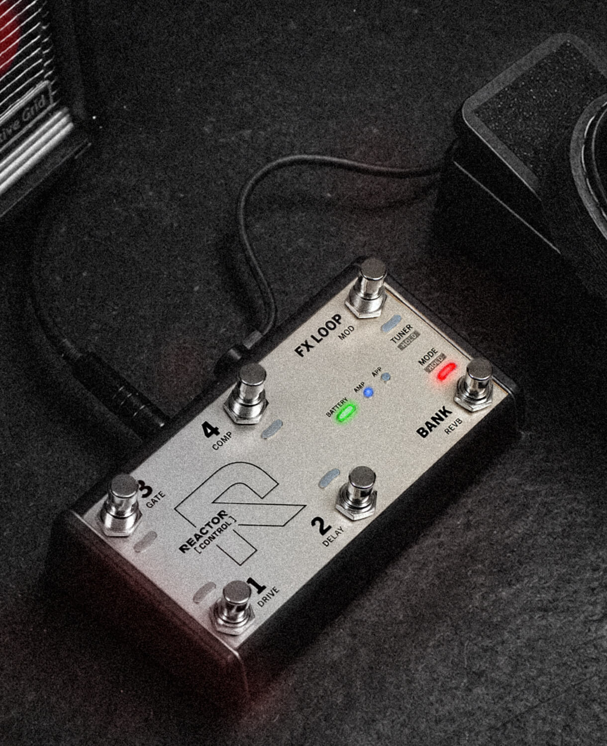 Expression pedal support