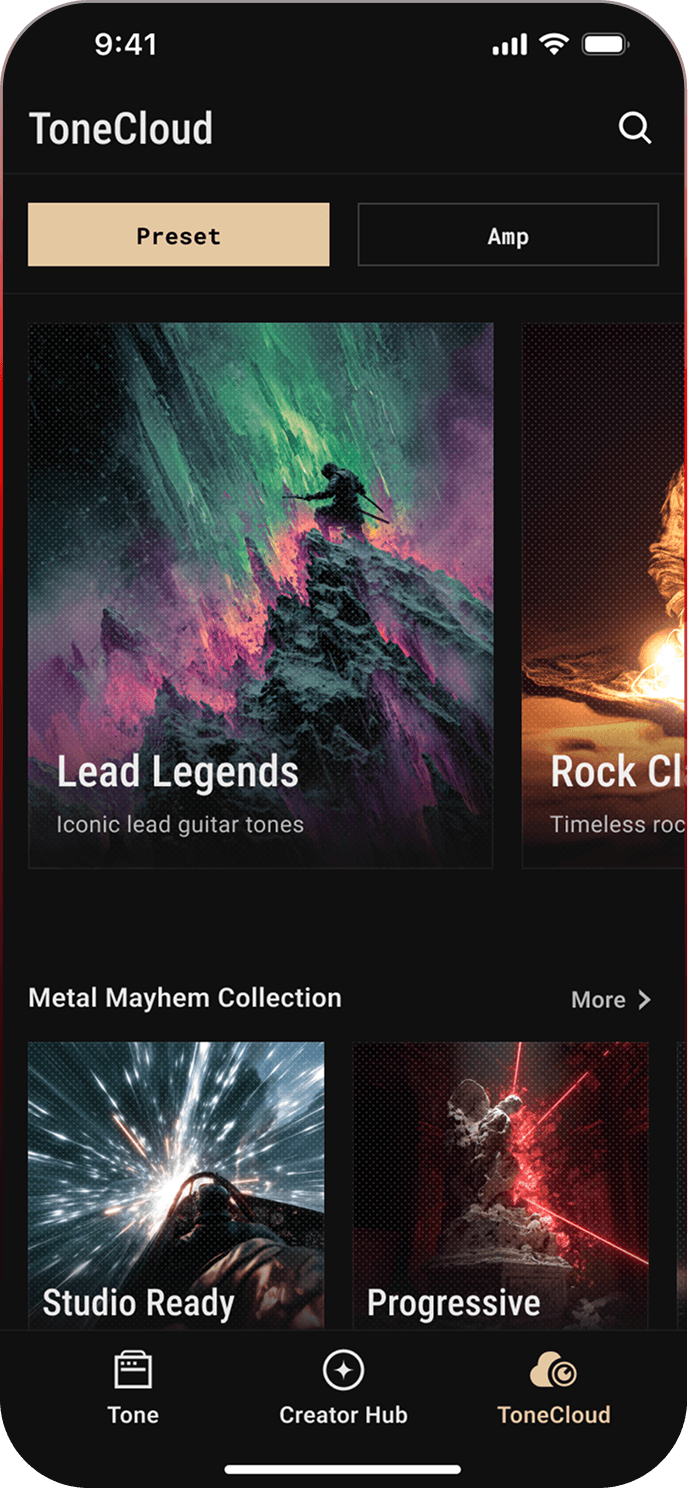 REACTOR app — ToneCloud