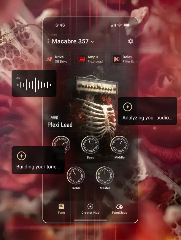 Creator Hub — Audio mode