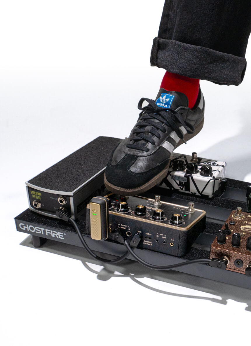 Spark Pedal on a pedalboard